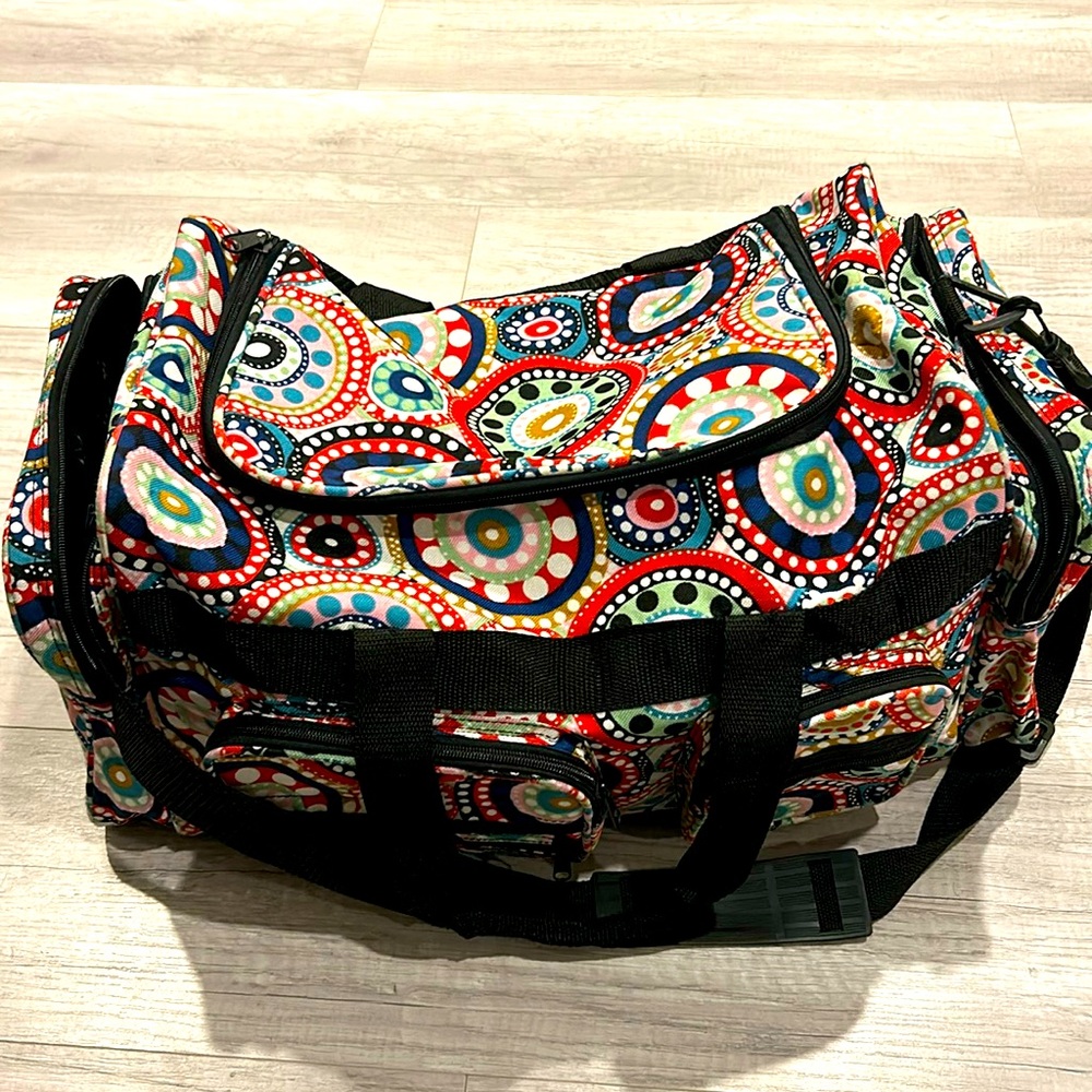 Beautiful travel/ Duffel Bag